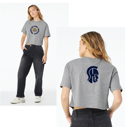 SHS Cheer: Choose your Logo! BELLA+CANVAS® Women’s Jersey Crop Tee. BC6482 Choose