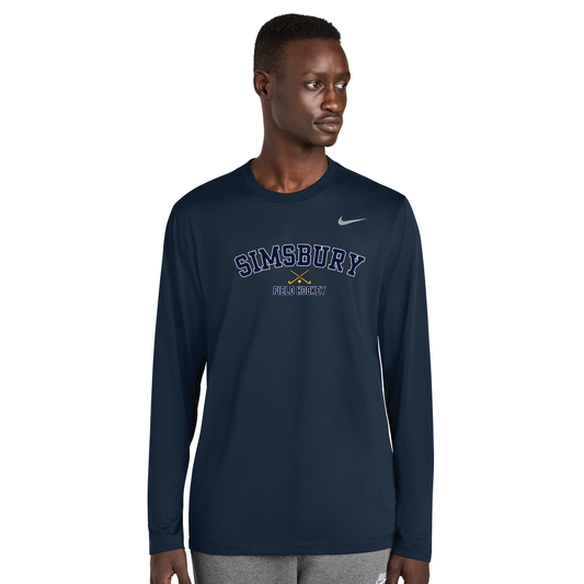 SHS Field Hockey: NKHQ4550 Nike Dri Fit Unisex Longsleeve Tee