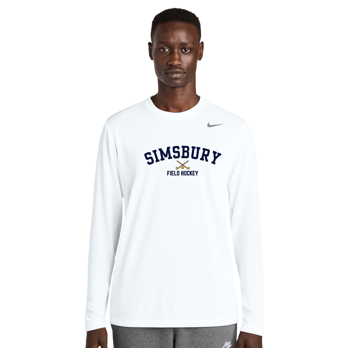 SHS Field Hockey: NKHQ4550 Nike Dri Fit Unisex Longsleeve Tee