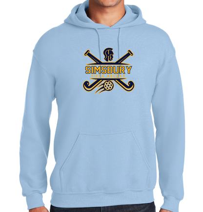 Hooded Sweatshirt Gildan 50/50:  SHS Field Hockey Front Logo