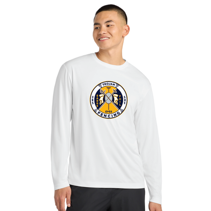 SHS Fencing: Performance Long Sleeve T Shirt Adult ST350LS