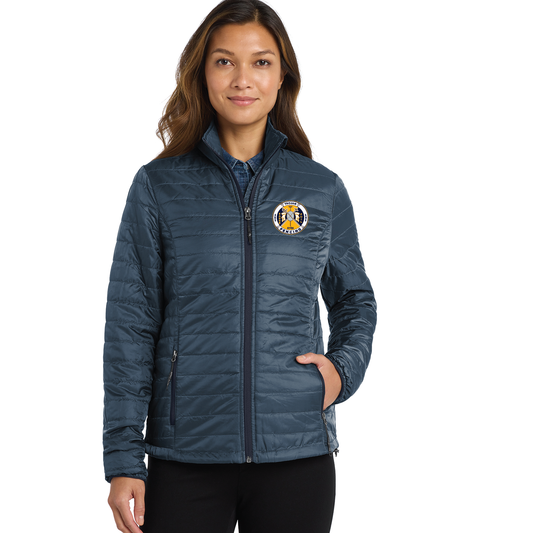 SHS Fencing: Women's Port Authority® Packable Puffy Jacket. L850