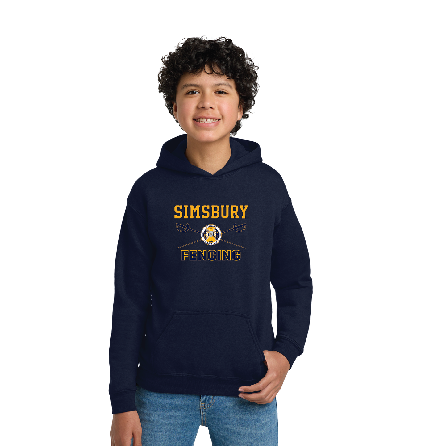 SHS Fencing: Hooded Sweatshirt 18500