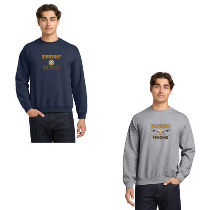 SHS Fencing: Youth & Adult Crewneck Sweatshirt 18000