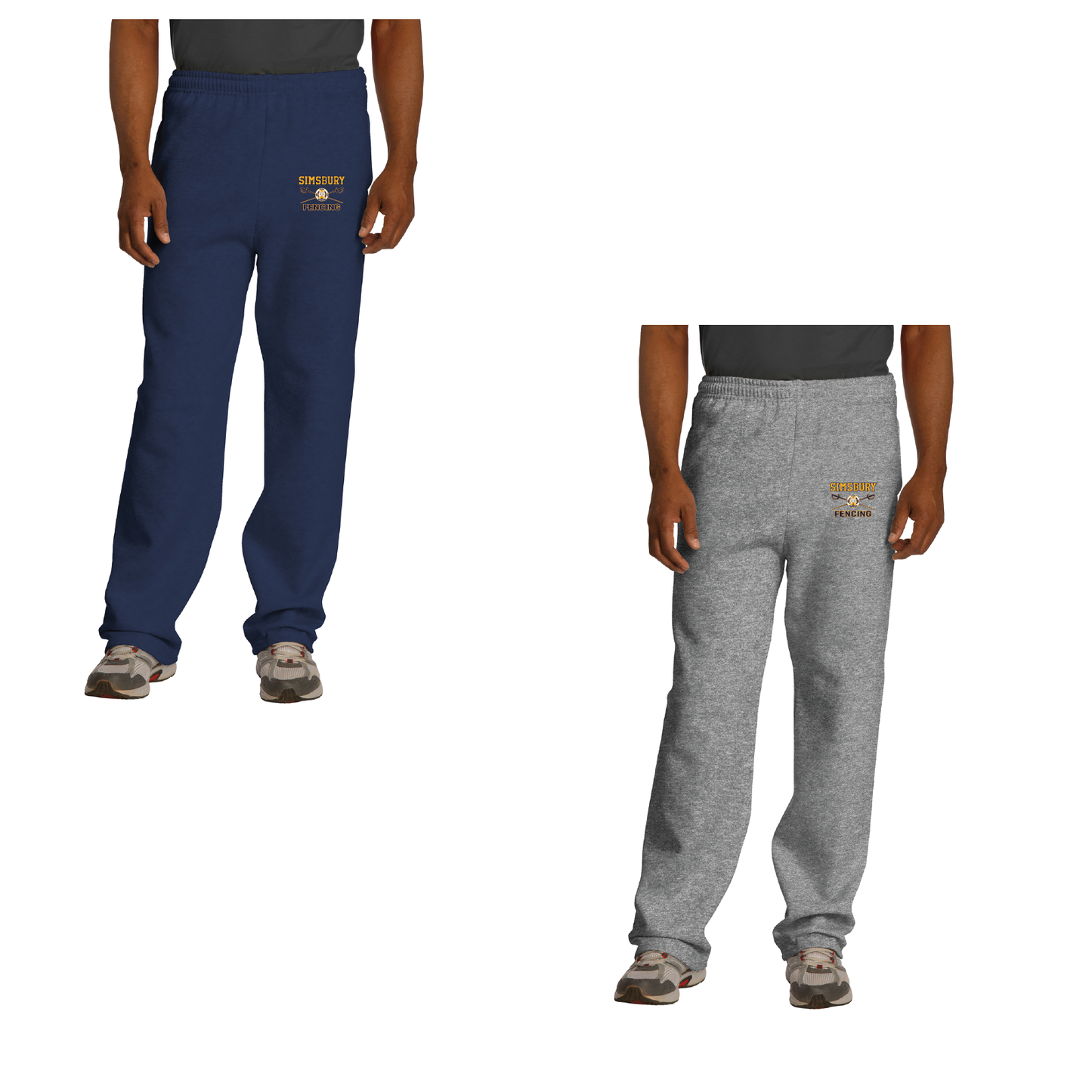 SHS Fencing: Jerzees® NuBlend® Open Bottom Pant with Pockets. 974MP