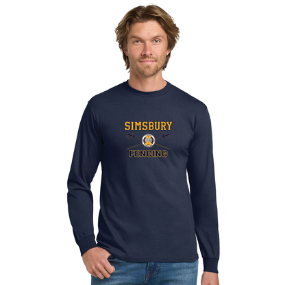 SHS Fencing: Youth & Adult Longsleeve Cotton Tee G2400
