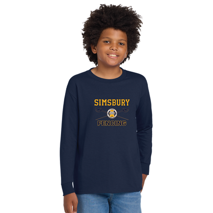 SHS Fencing: Youth & Adult Longsleeve Cotton Tee G2400