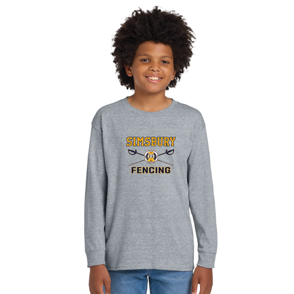 SHS Fencing: Youth & Adult Longsleeve Cotton Tee G2400