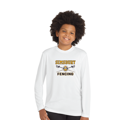 SHS Fencing: Performance Long Sleeve T Shirt Adult ST350LS