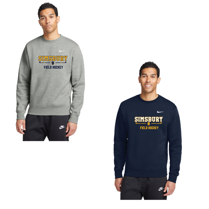 SHS Field Hockey: Nike Fleece Unisex Crewneck Sweatshirt