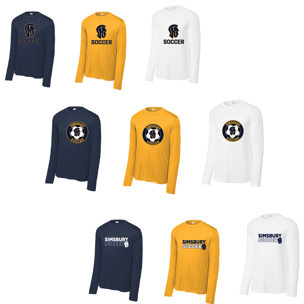 SHS Soccer: ST350LS Sport Tek Longsleeve Moisture Tee