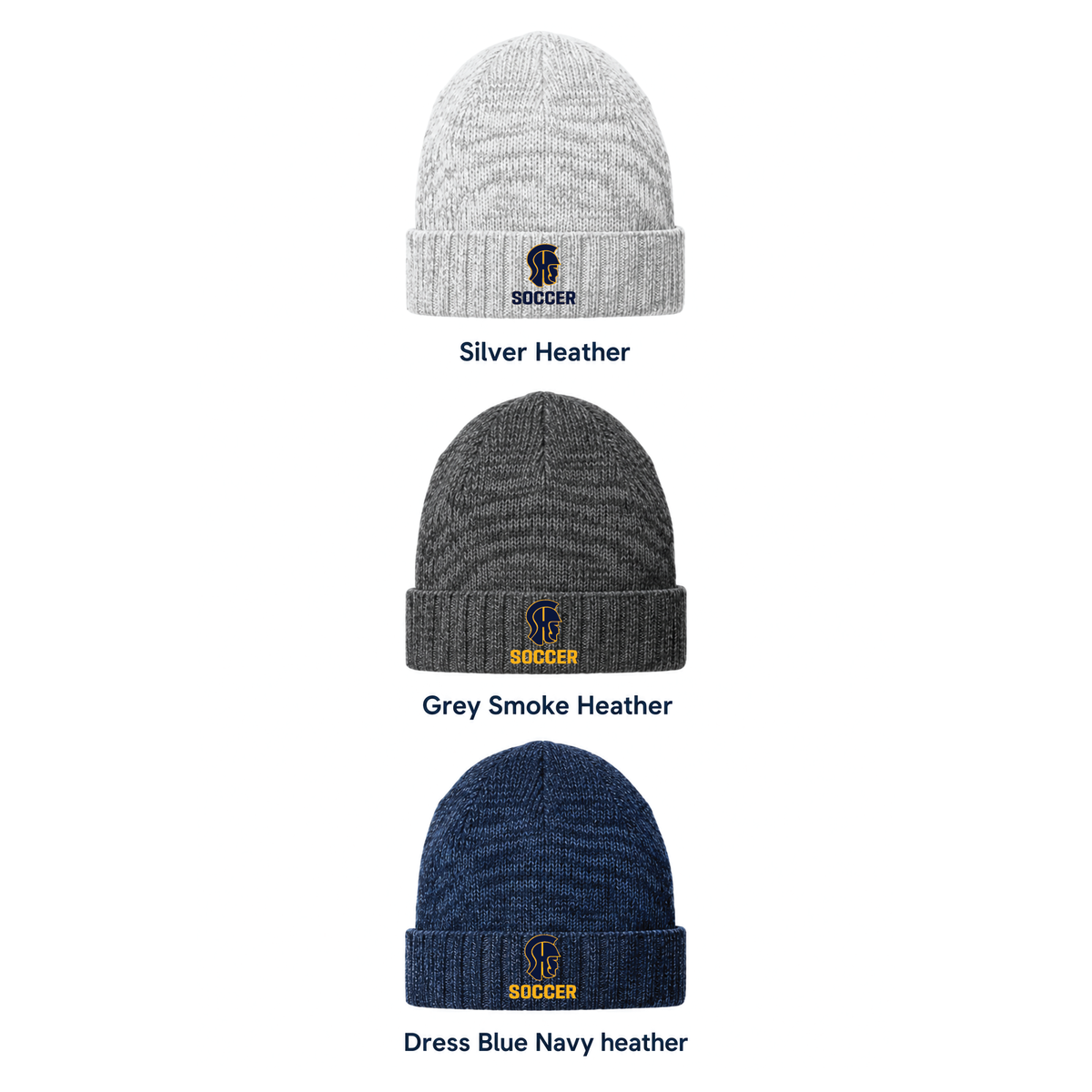 SHS Soccer: C958 Port Authority Chunky Knit Beanie