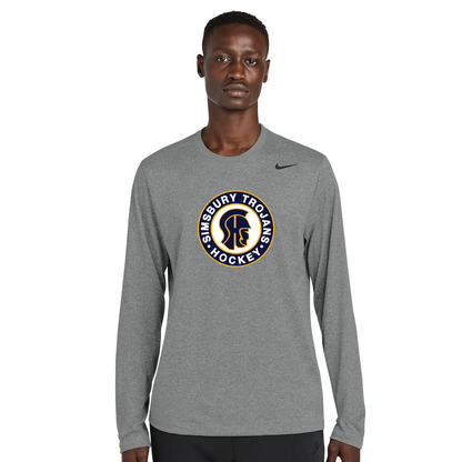 SHS Trojans Hockey: Nike Team rLegend Long Sleeve Tee. NKHQ4550