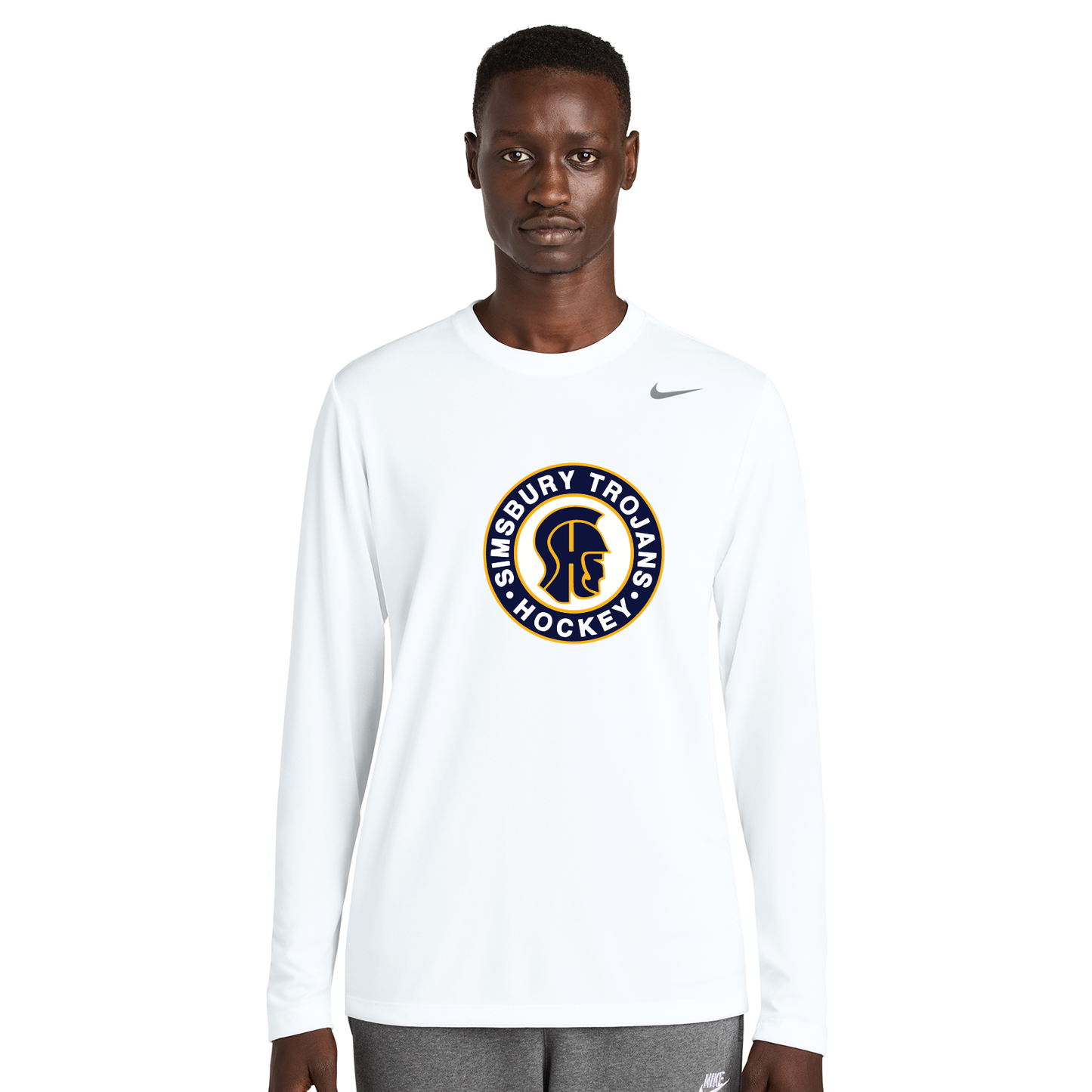SHS Trojans Hockey: Nike Team rLegend Long Sleeve Tee. NKHQ4550