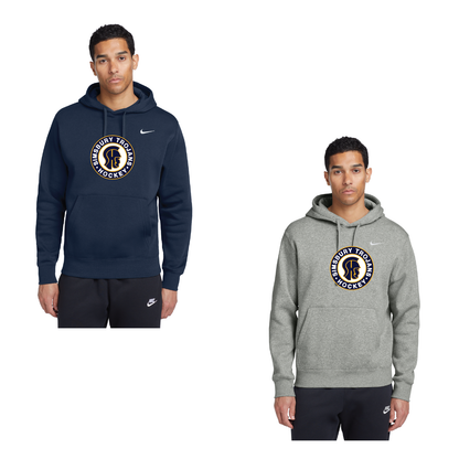 SHS Trojans Hockey: Nike Club Fleece Pullover Hoodie. CJ1611
