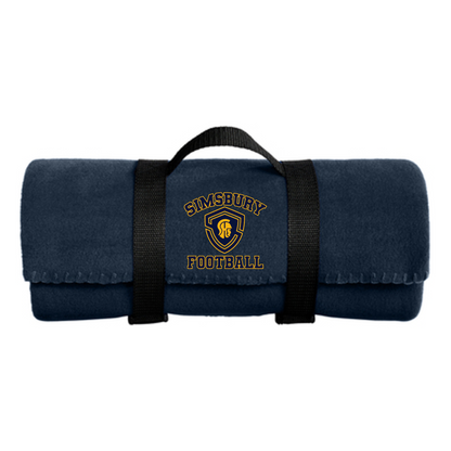 SHS Football: BP10 Fleece Blanket with Strap.