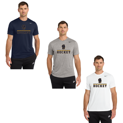 SHS Trojans Hockey: Nike Team rLegend Tee. DV7299 (Choose Logo)