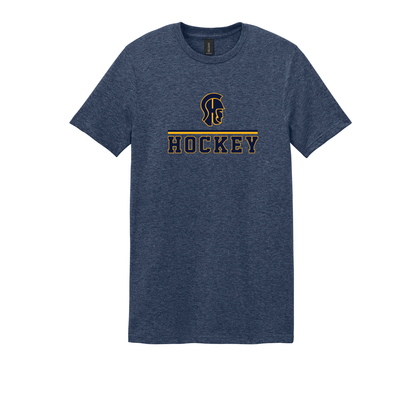 SHS Trojans Hockey: Gildan Softstyle® T-Shirt. 64000 (Choose Logo)