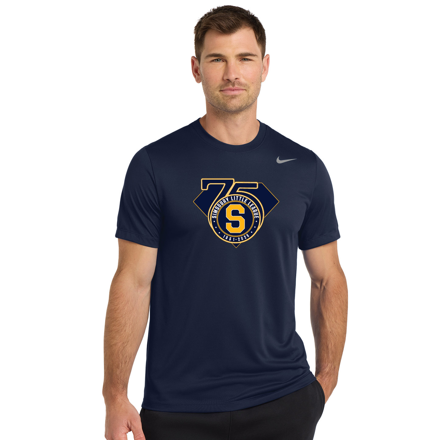 SLL: Nike Tee DV7299 75TH ANNIV FULL FRONT