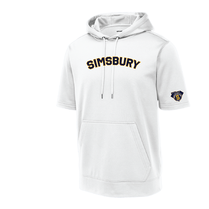SLL: Sport-Tek Fleece Short Sleeve Hooded Pullover. ST251/ YST251 (Choose Logo Design)