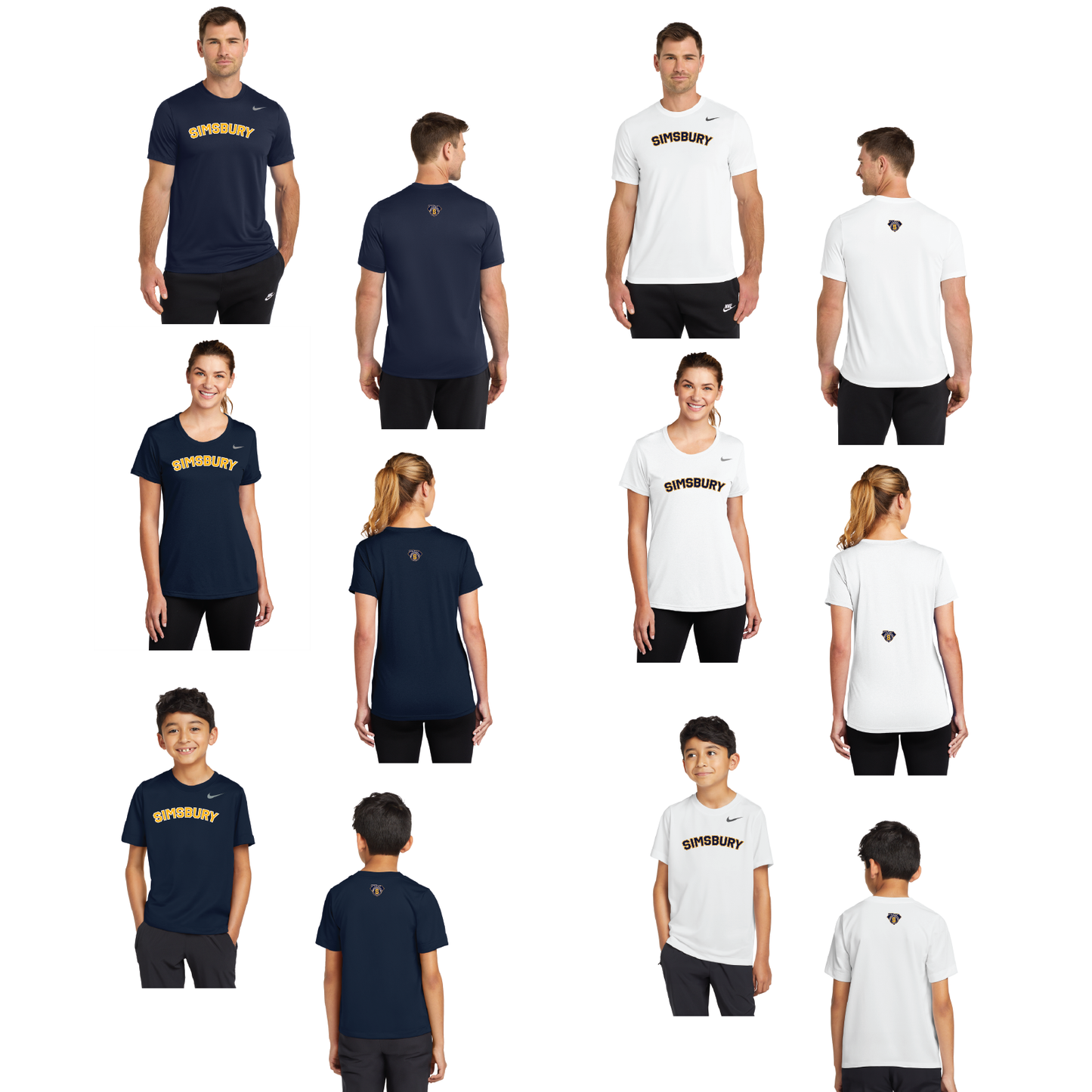 SLL: Nike Tee DV7299 SIMSBURY FRONT / 75TH ANNIV BACK