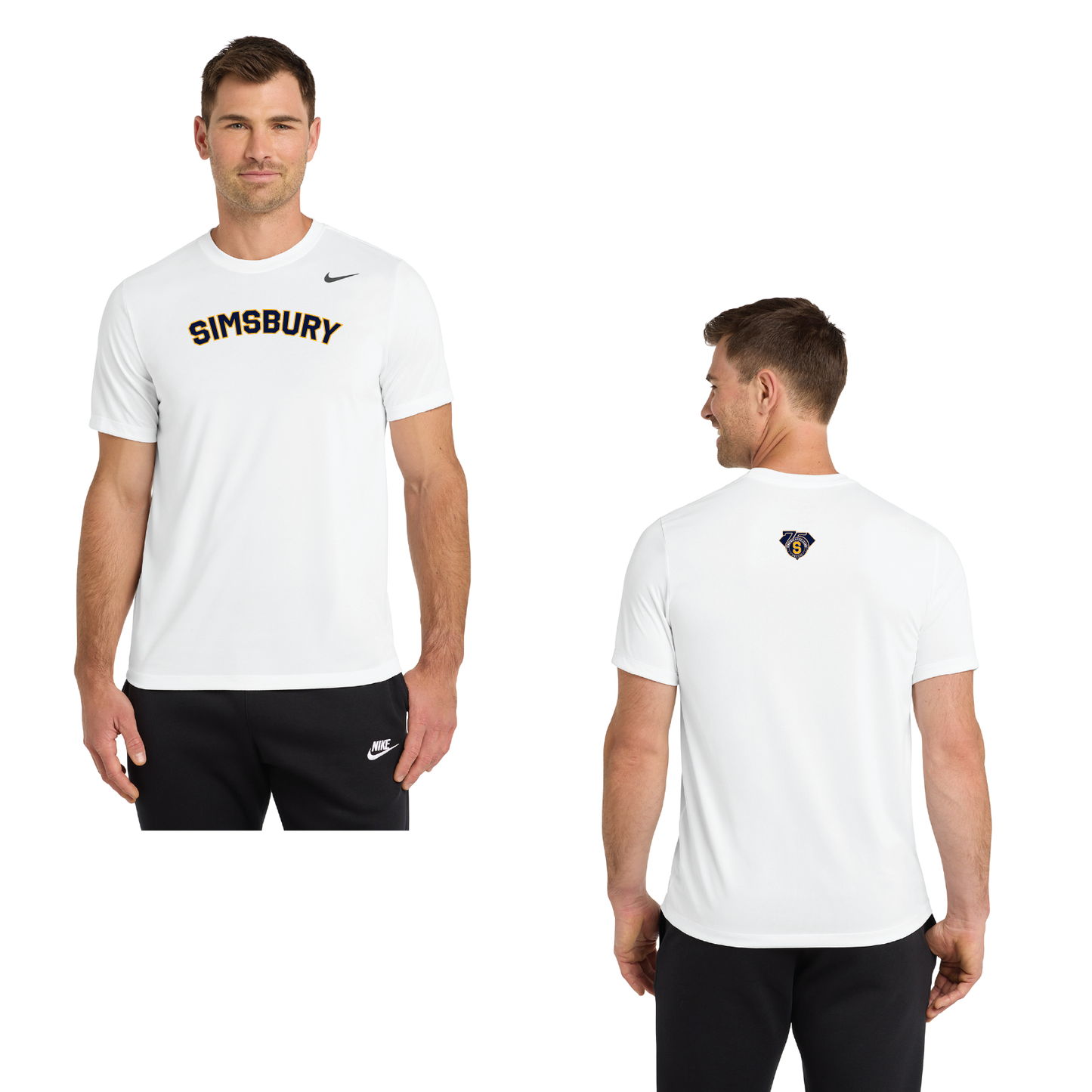 SLL: Nike Tee DV7299 SIMSBURY FRONT / 75TH ANNIV BACK