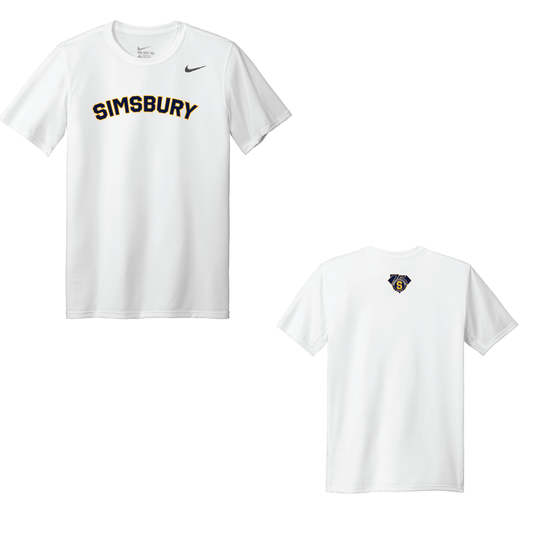 SLL: Nike Tee DV7299 SIMSBURY FRONT / 75TH ANNIV BACK