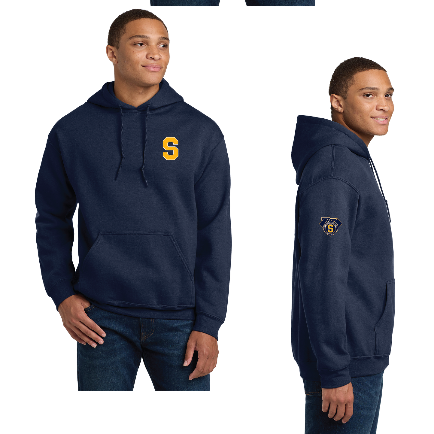 SLL: Gildan Hoody 18500/18500B (Choose Logo Design)