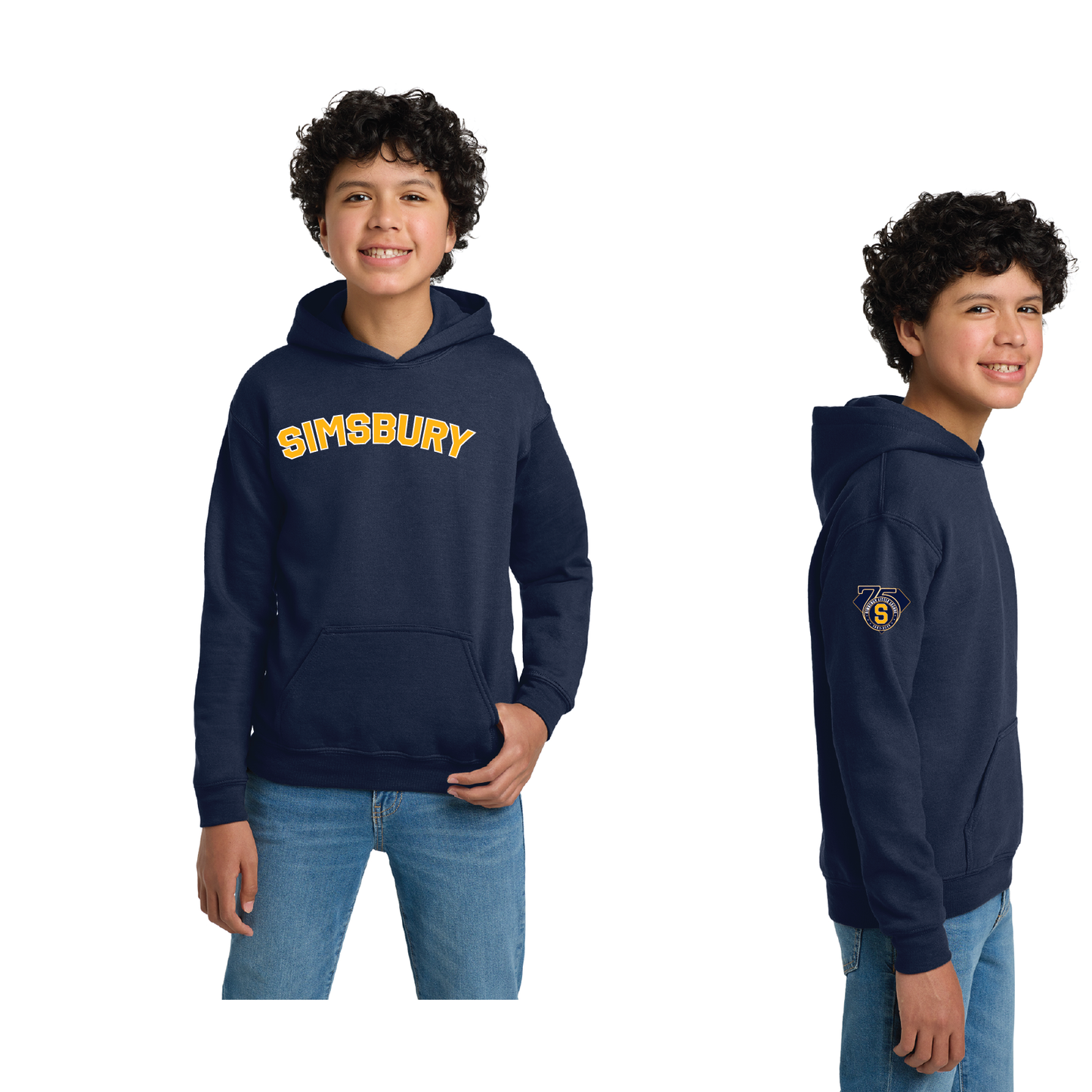 SLL: Gildan Hoody 18500/18500B (Choose Logo Design)