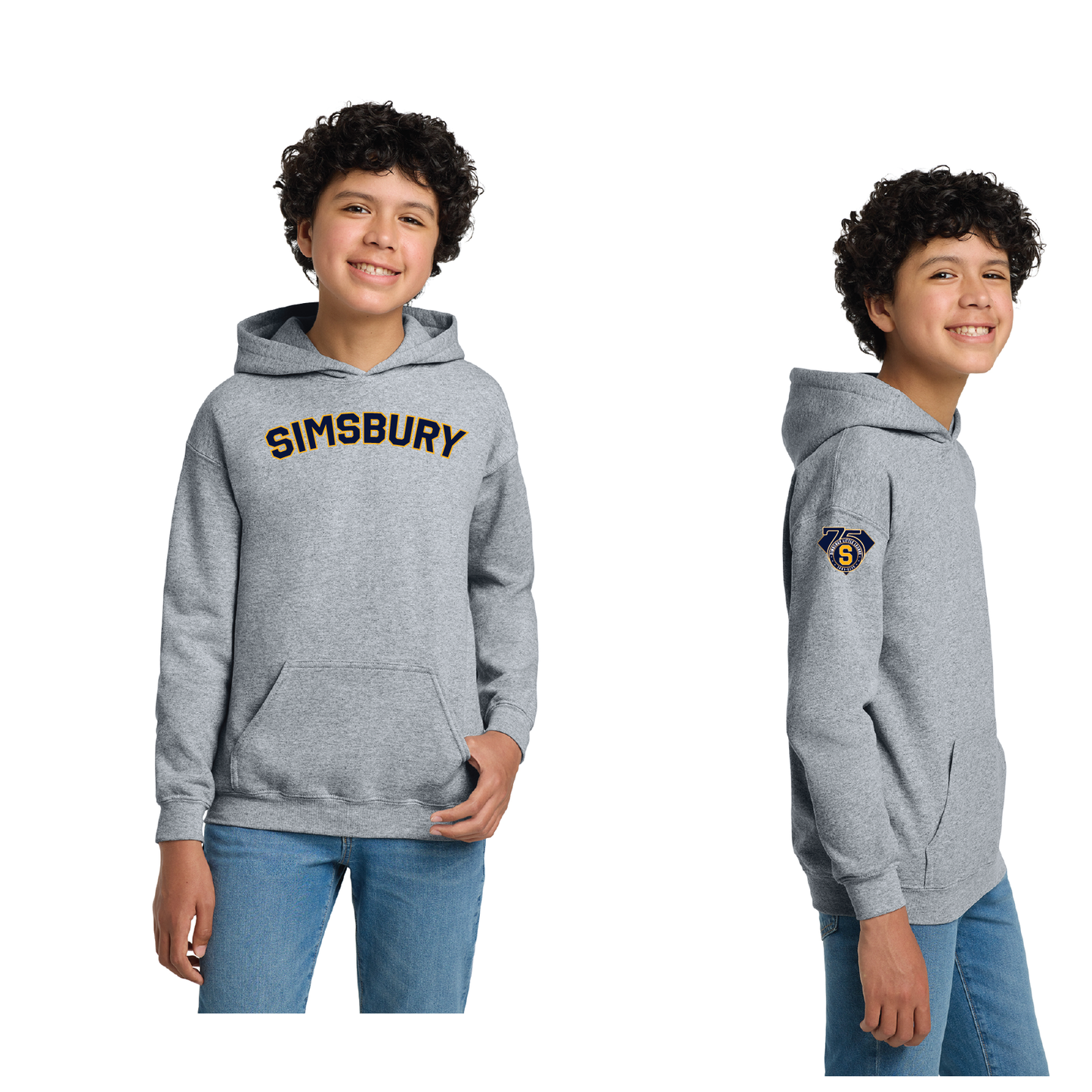 SLL: Gildan Hoody 18500/18500B (Choose Logo Design)