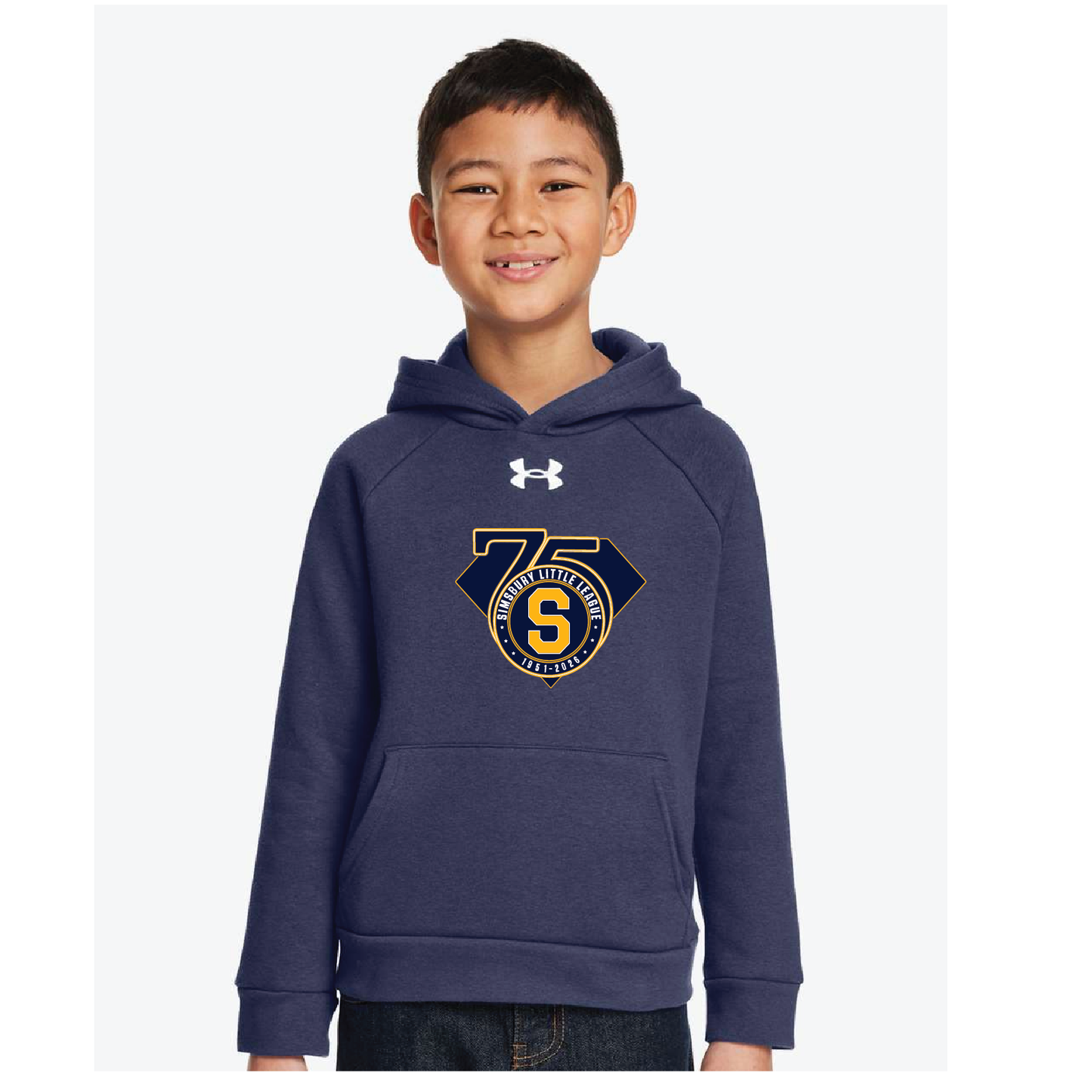 SLL: UA Rival Hoody 1379757/1379792 (Choose Logo Design)