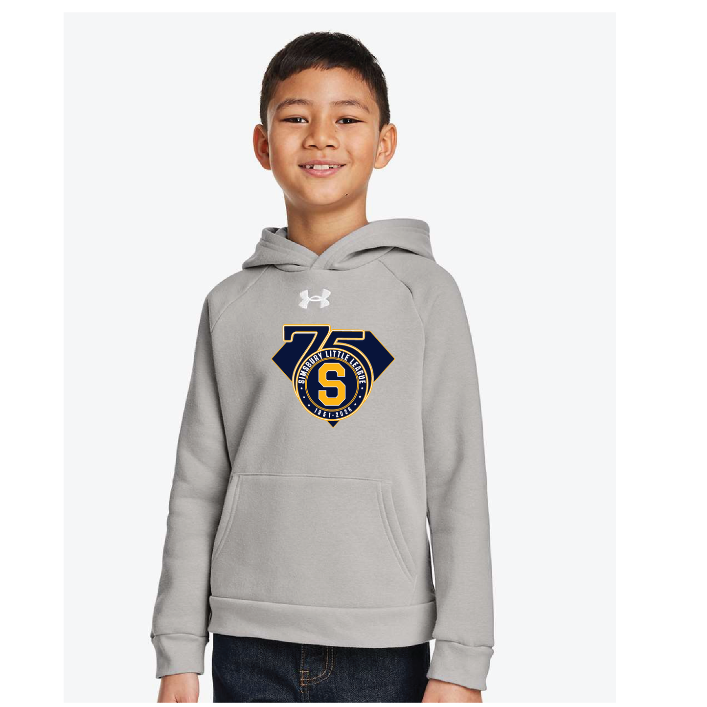 SLL: UA Rival Hoody 1379757/1379792 (Choose Logo Design)