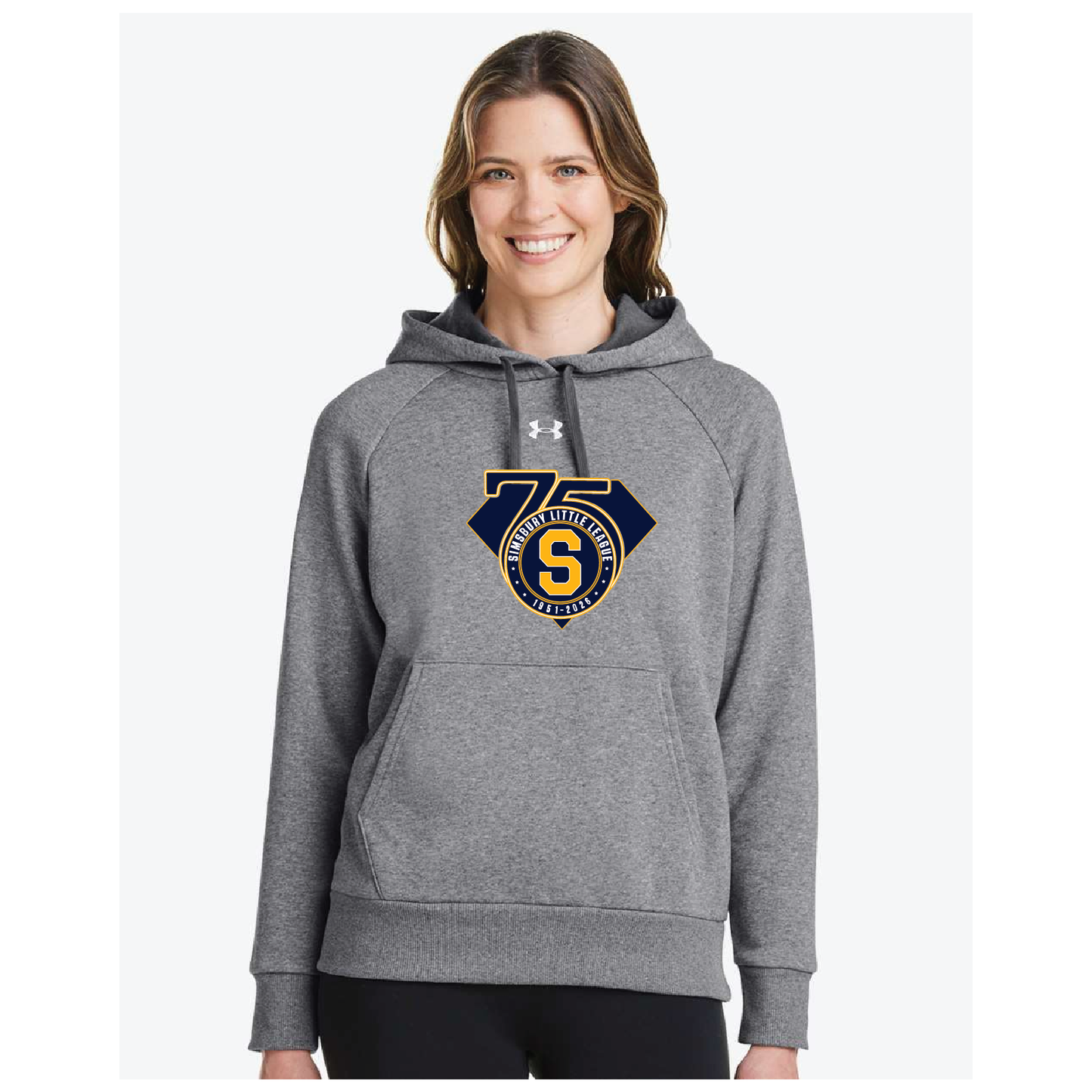 SLL: UA Rival Hoody 1379757/1379792 (Choose Logo Design)