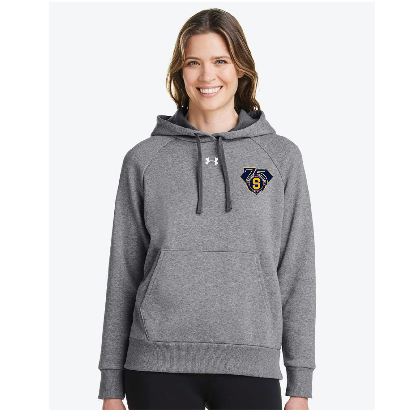 SLL: UA Rival Hoody 1379757/1379792 (Choose Logo Design)