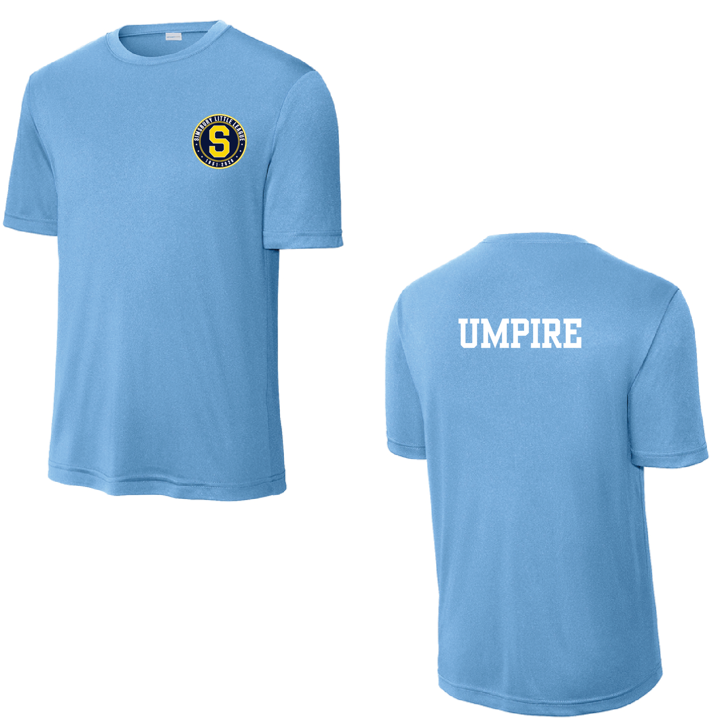 SLL Umpires: 2nd Year Umpire Light Blue T Shirt