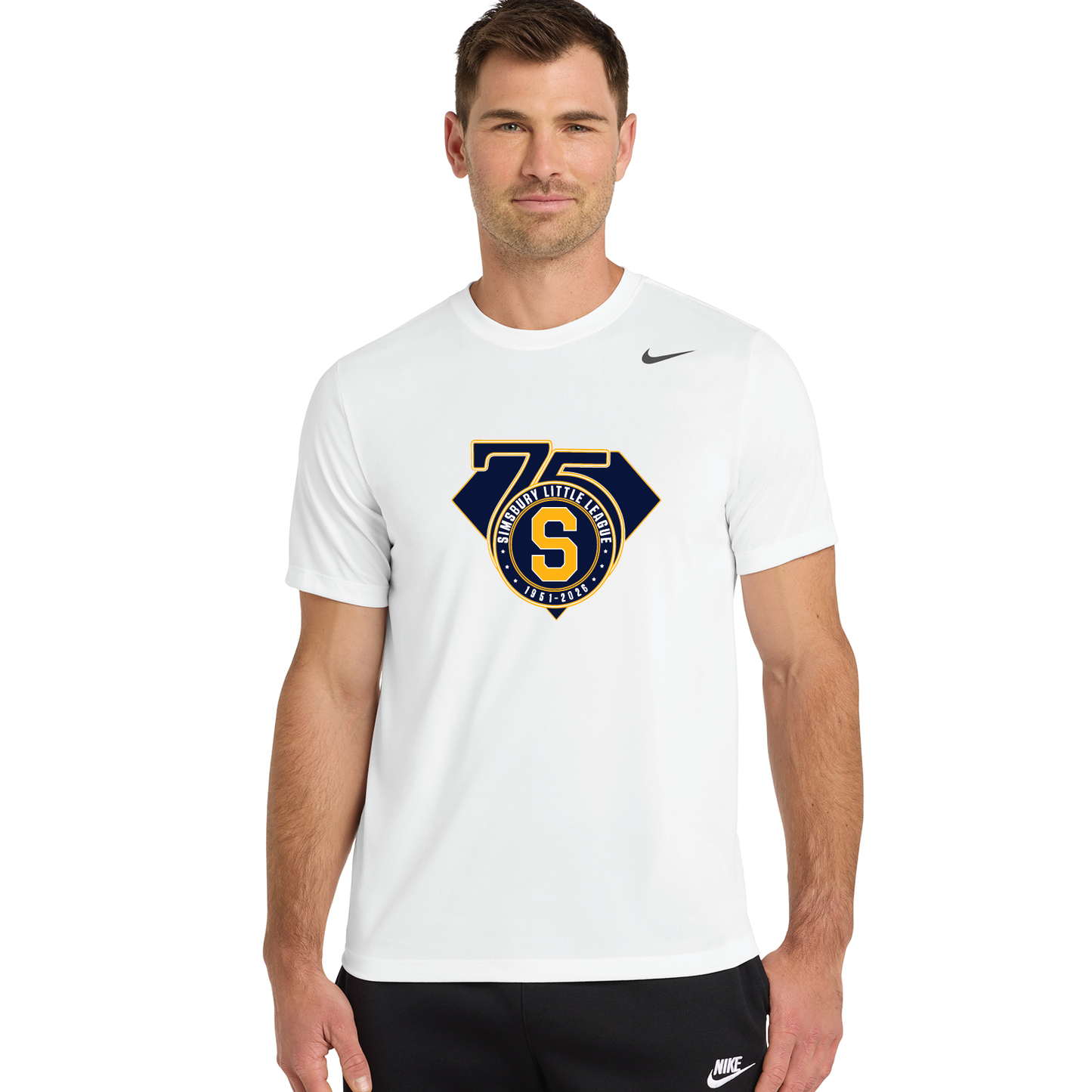 SLL: Nike Tee DV7299 75TH ANNIV FULL FRONT