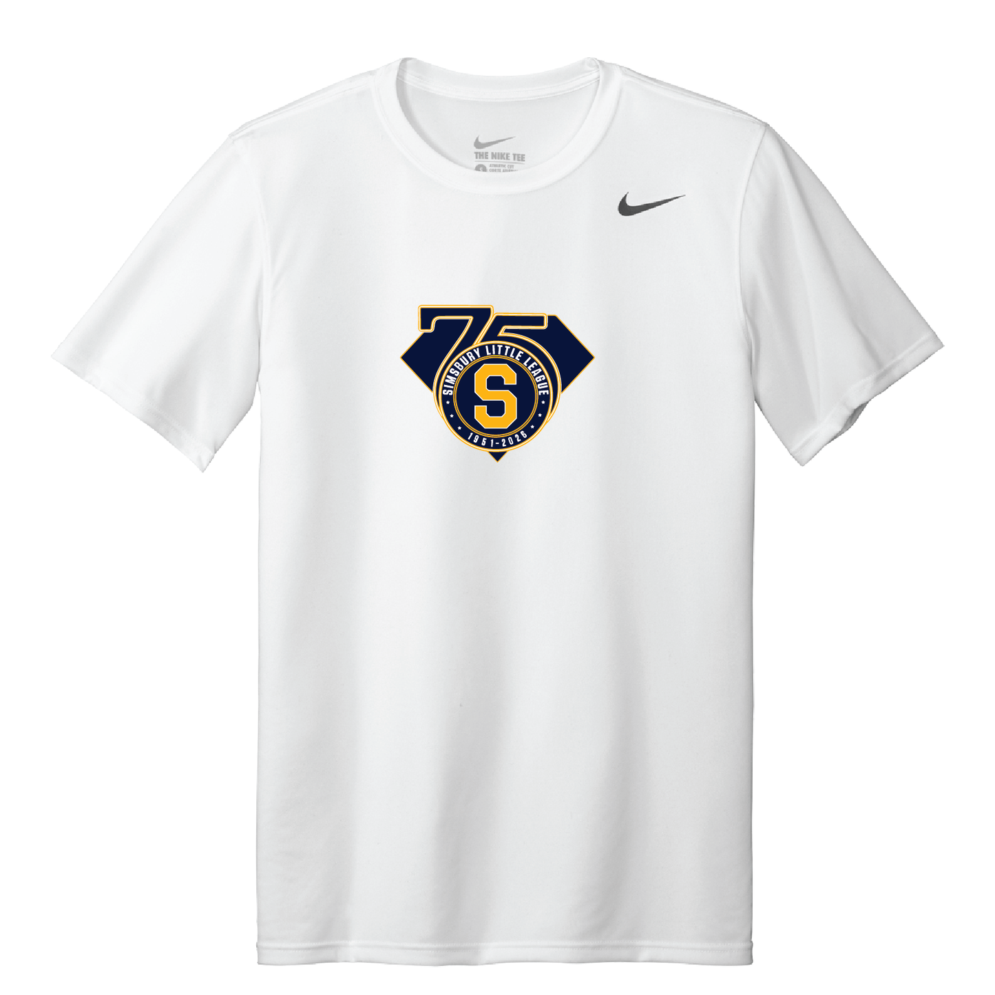 SLL: Nike Tee DV7299 75TH ANNIV FULL FRONT