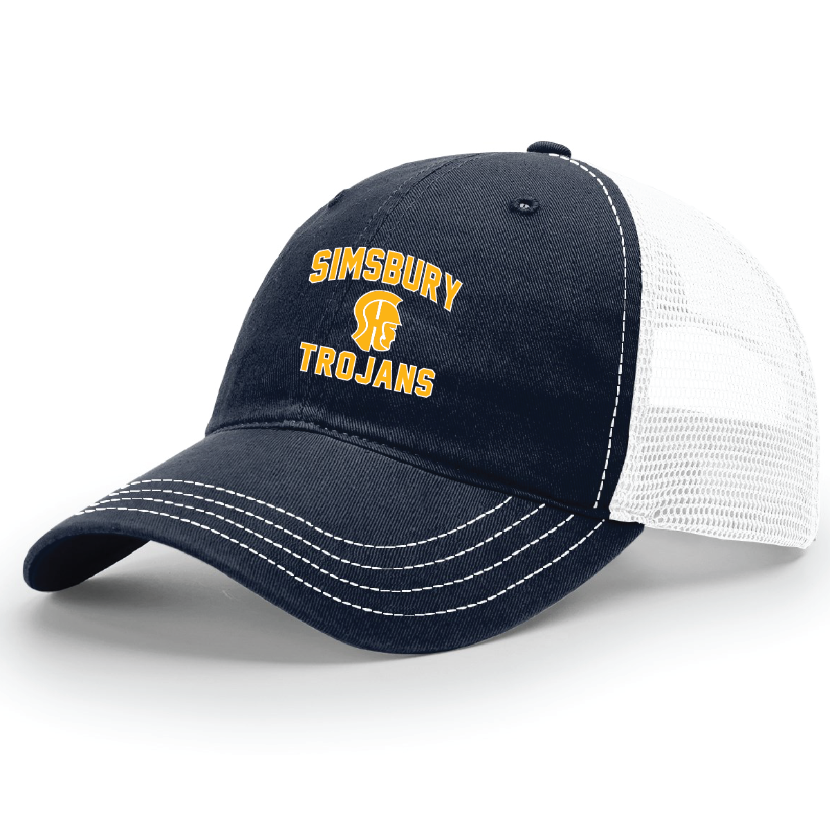 Hat: Soft Front Snapback Simsbury Trojans