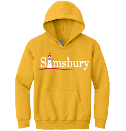 Hooded Sweatshirt Gildan 50/50: Simsbury Tower