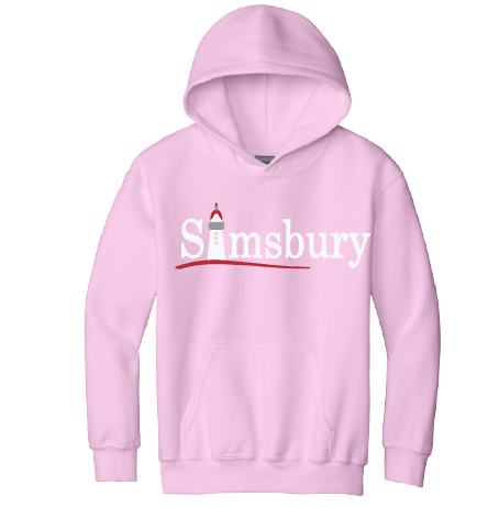 Hooded Sweatshirt Gildan 50/50: Simsbury Tower