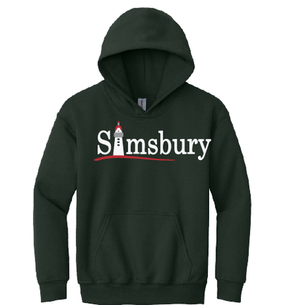 Hooded Sweatshirt Gildan 50/50: Simsbury Tower