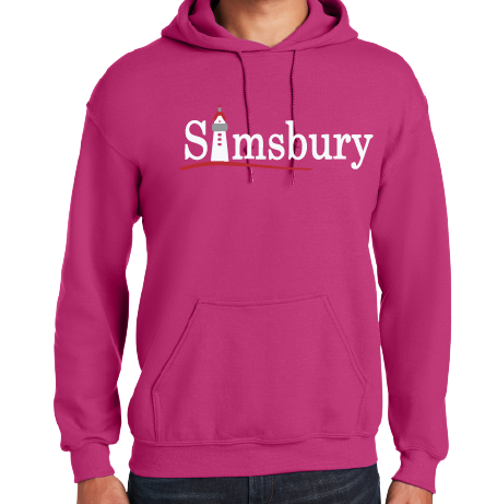 Hooded Sweatshirt Gildan 50/50: Simsbury Tower