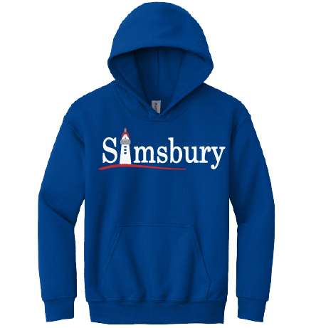 Hooded Sweatshirt Gildan 50/50: Simsbury Tower