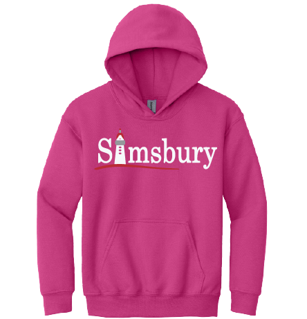 Hooded Sweatshirt Gildan 50/50: Simsbury Tower