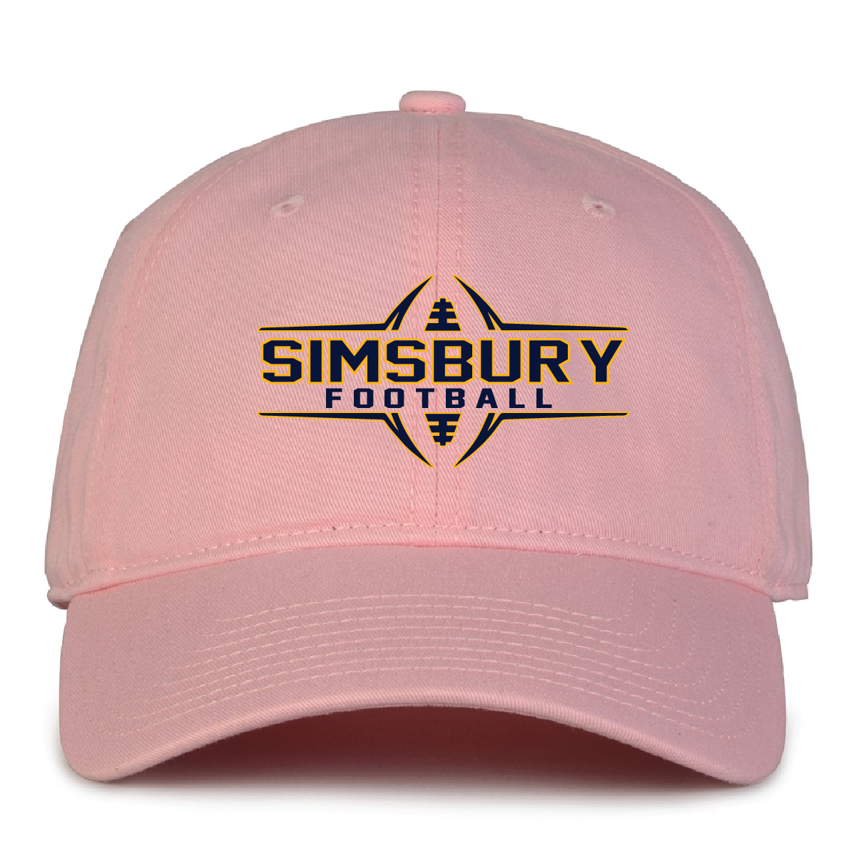 Hat: OSFA Simsbury Football Garment Washed Twill