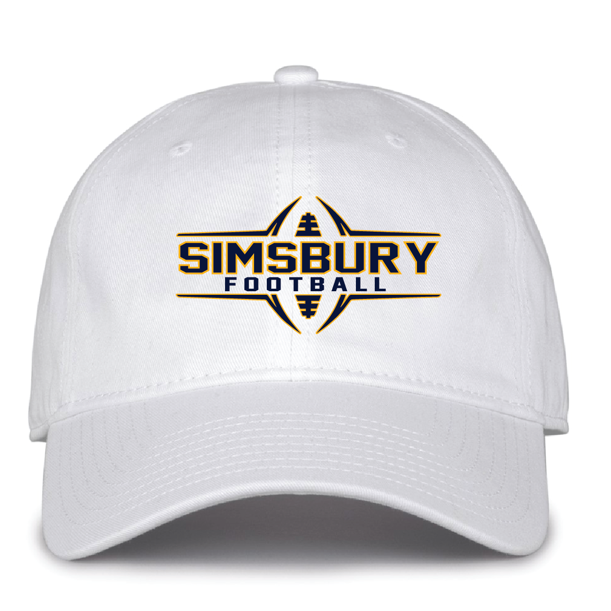 Hat: OSFA Simsbury Football Garment Washed Twill