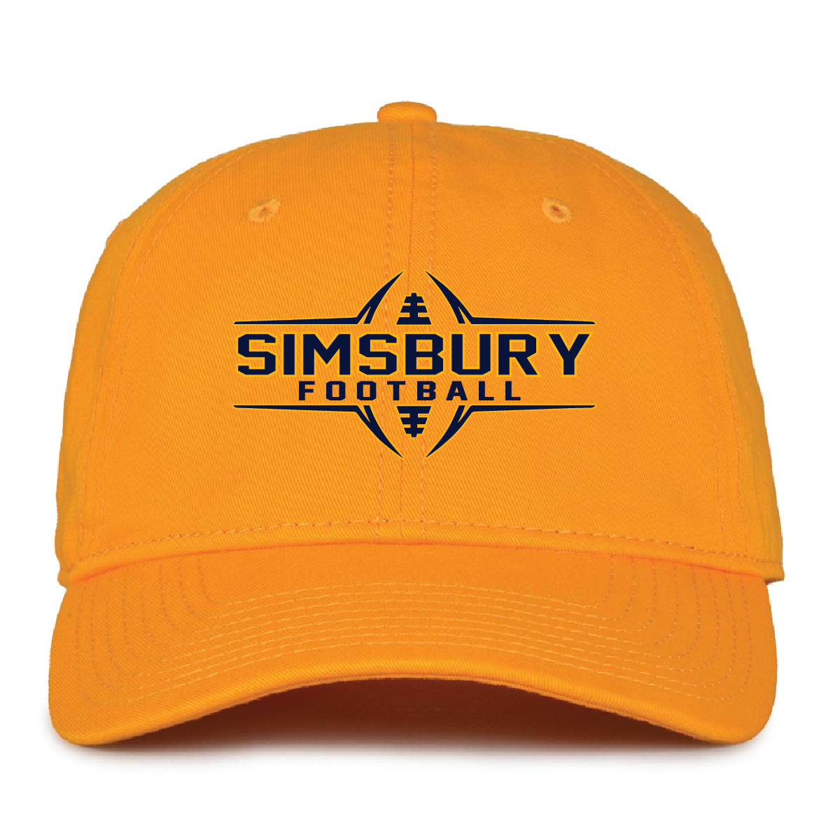 Hat: OSFA Simsbury Football Garment Washed Twill