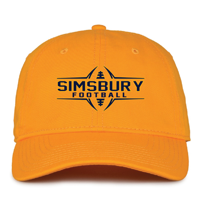 Hat: OSFA Simsbury Football Garment Washed Twill