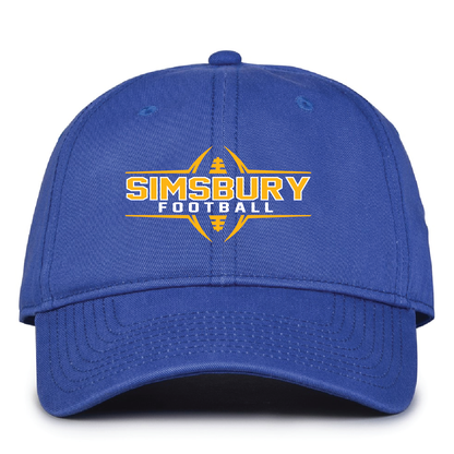 Hat: OSFA Simsbury Football Garment Washed Twill