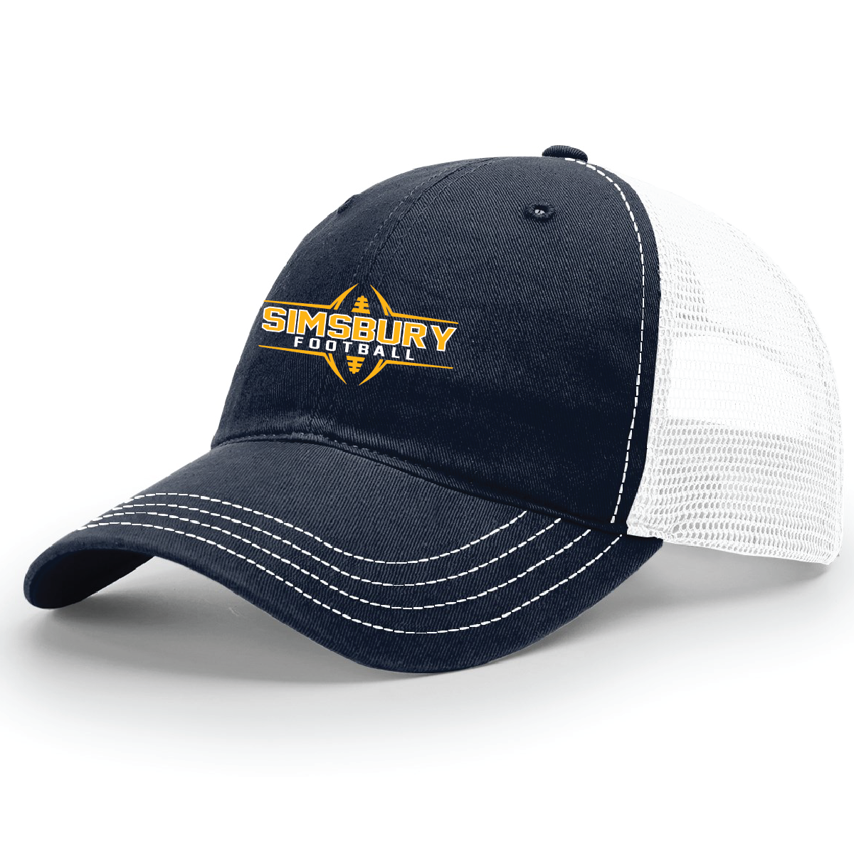 Hat: Soft Front Snapback Simsbury Football